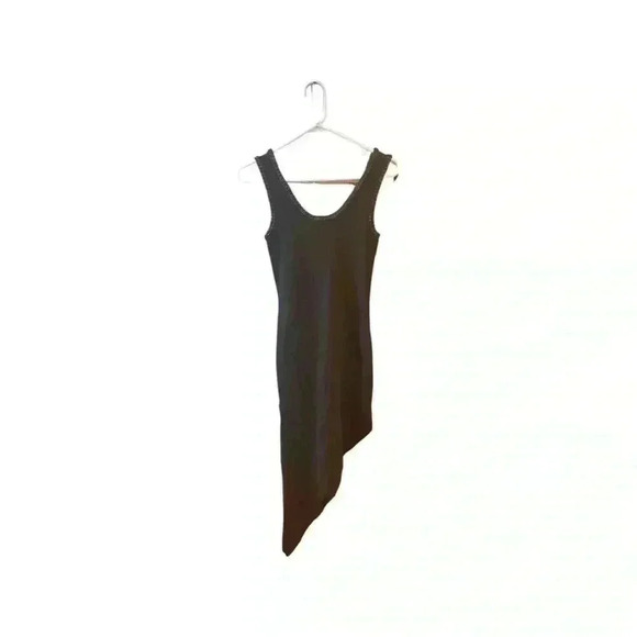 T Alexander Wang Women's Sleeveless Asymmetrical Hem Maxi Dress Black Size S. - Picture 2 of 11